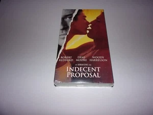 Indecent Proposal (VHS, 1993) Robert Redford, Demi Moore, Woody Harrelson / New - Imagen 1 de 2