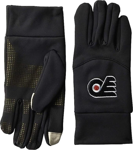 FOCO NHL HIGH END NEOPRENE GLOVES ONE SIZE, BLACK/ GOLD *NEW WITHOUT TAGS Cover