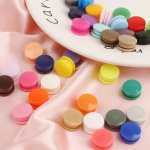 100set baby Resin snap buttons snaps clothing accessories Press Stud Fasteners - Picture 1 of 22