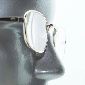 Reading Glasses Polished Gold Metal Frame Classic Petite Oval +3.50 Lens - Picture 1 of 4