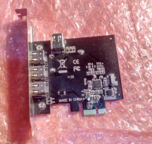 LOGILINK PC0030A FireWire ADAPTER CARD PCIe x1 - Afbeelding 1 van 2