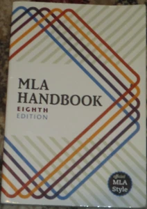 MLA Handbook Eighth Edition Official MLA Style New York 2016  - Picture 1 of 2