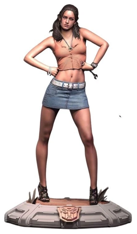 Transformers Mikaela Kit Modelo Resina Grande Sin Pintar (325 mm) Foto 1 de 1