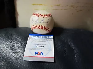 Pat Listach Signed Baseball PSA Certified - Picture 1 of 8
