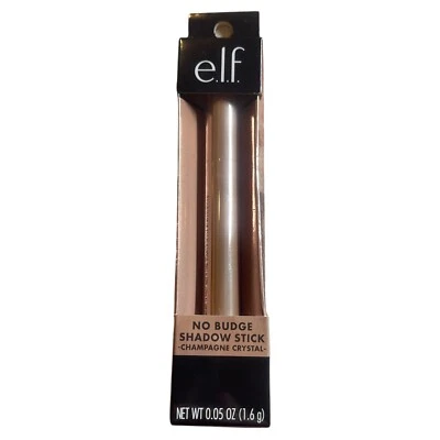 e.l.f. No Budge Shadow Stick - Champagne Crystal - 0.05oz - Image 1 of 2