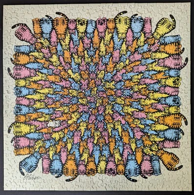 Springbok A CLOSE CIRCLE OF FRIENDS 500 pc Jigsaw Puzzle B KILBAN Cats PZL2423 - Image 1 of 4