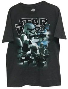 Camisa Gris Oscuro Temática Gráfica Star Wars Storm Troopers Parques Disney Talla Grande - Imagen 1 de 4