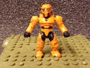 Mega Bloks Halo Serie 3 orange SPARTANISCHE MARK 1V, Mega-Konstruktion. A32 - Bild 1 von 4