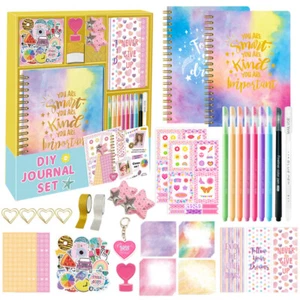 DIY Journal Set Scrapbooking Journaling Arts Craft Kits Decor Toy Desirable Gift - Picture 1 of 43