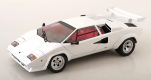 KK Scale 1:12 Lamborghini Countach LP 5000S QV 1985 White Diecast Model - Picture 1 of 10