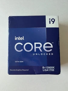 Sealed New Intel Core i9-13900K Processor (5.8 GHz, 24 Cores, LGA 1700) - Photo 1/10