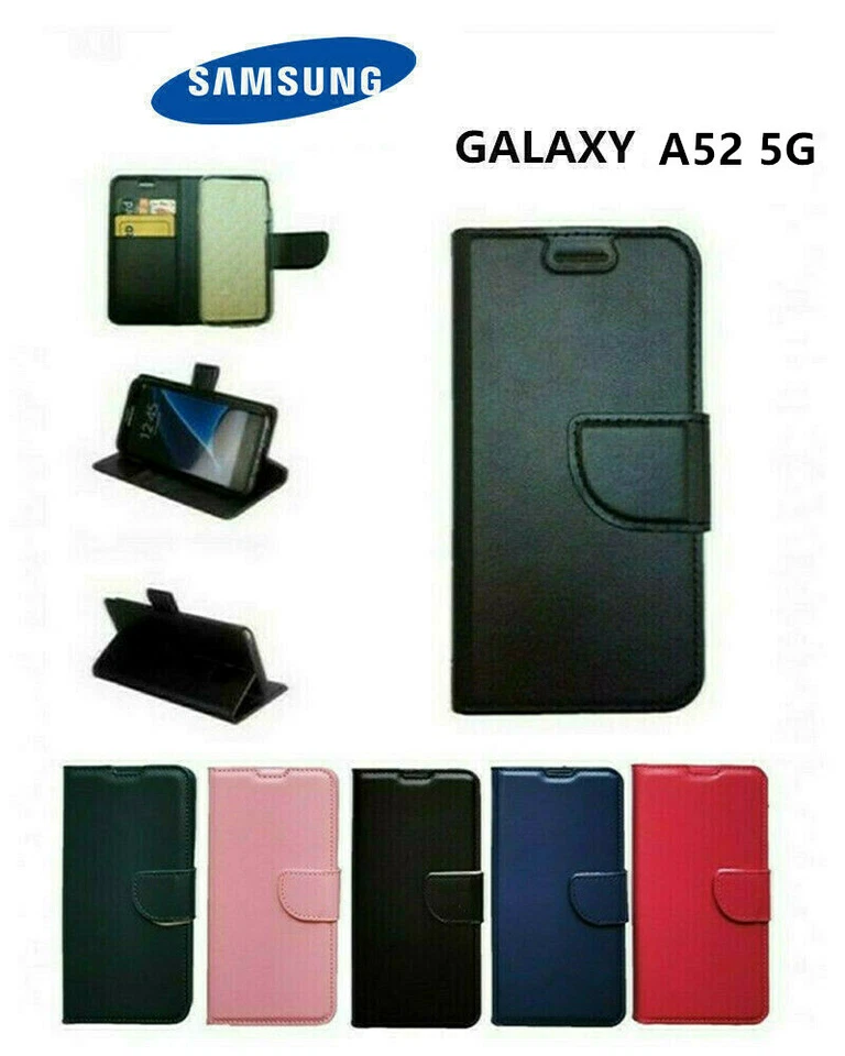 COVER CUSTODIA A LIBRO PER samsung galaxy A52 4G/5G/A52S + PELLICOLA VETRO