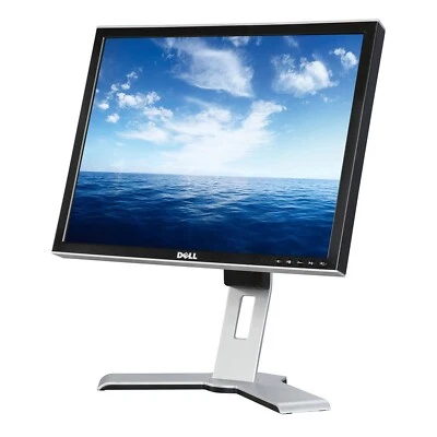 Dell UltraSharp 2007WFP 20” LCD Widescreen Monitor USB HUB VGA DVI 1680x1050 - Image 1 of 4