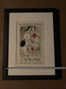Original Marc Chagall – Kunsthaus Zurich – 1950 Exhibition Lithograph Poster - Picture 1 of 4