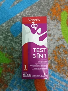 KIT 3in1 TEST for home ready in 15 min 3 in 1 Candida, Trichomonas Gardnerella - Picture 1 of 4