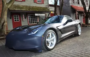 2014 -2019 C7 Corvette Front Bumper Nose Mask Bra Mesh NoviStretch EASY ON & OFF - Picture 1 of 6