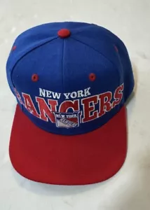 Berretto da baseball uomo Mitchell & Ness NHL New York Rangers SnapBack - Foto 1 di 3