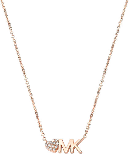 Collana MICHAEL KORS con ciondolo MKJ7977791 NUOVA colore: oro rosa