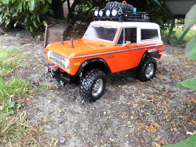Tamiya Ford Bronco CC-01 nur gebaut Crawler UPDATE,  Regler Tuning Kugell. Winde - Bild 1 von 4