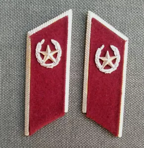 Kragenspiegel weinrot Mot.Truppen MVD Innenministerium UDSSR CCCP - Bild 1 von 1