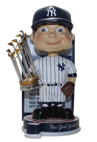 New York Yankees Vintage World Series Champions Bobblehead MLB Cover