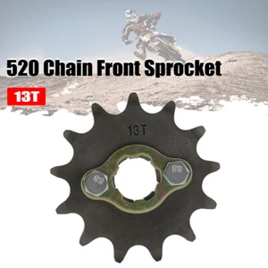 520 Chain 13T Front Sprocket Gear for 125-250CC Dirt Pit Bike ATV Go Kart - Bild 1 von 7