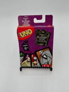 UNO Nightmare Before Christmas Tim Burton Mattel SEALED CARDS Game Complete 2017 - Picture 1 of 5
