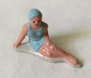 Young Woman Lying on the Beach, model train figure, Reproduction Grey Iron - Picture 1 of 2
