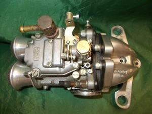 FIAT 500 126 VERGASER KIT CARBURATORE DELLORTO DHLB 32 USATO ORIGINALE D'EPOCA - Imagen 1 de 6
