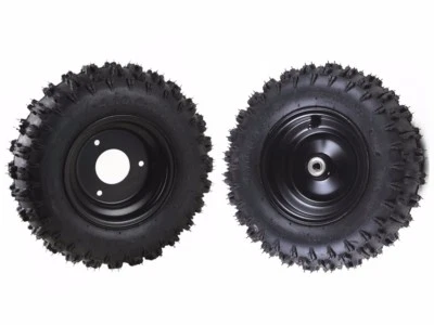 6" Wheel Set Front & Rear 4.10x6 4.10-6 Tire Rim Go Kart ATV Quad Scooter Buggy - Image 1 of 4