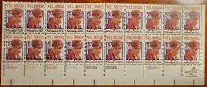 Scott # 1801 - Will Rogers - MNH - 1979 - Strip of 20 #39080-85 - Picture 1 of 2