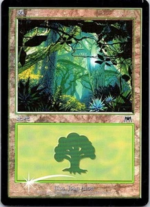 Forest #347 FOIL Japanese x1 Onslaught mtg SP/MP - Picture 1 of 1