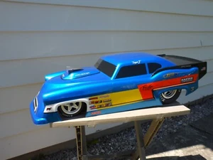 CUSTOM PAINTED RC BODY PROLINE SUPER J FOR THE NO PREP DRAGS NEW - Picture 1 of 8