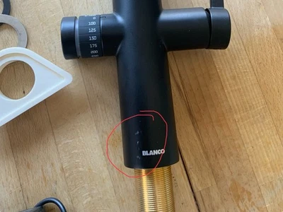 BLANCO LINUS-S Sensor Schwarz Matt 526630 inkl. Steuergerät & Zubehör - Bild 1 von 4