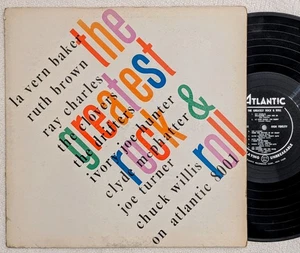 GREATEST ROCK & ROLL lp Atlantic 8001 Joe Turner CLOVERS Ruth Brown ED1 1957 - Picture 1 of 5