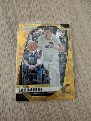9/10 Lauri Markkanen Gold Ice Prizm 2024-25 Panini Prizm #186 Foto 1 de 2