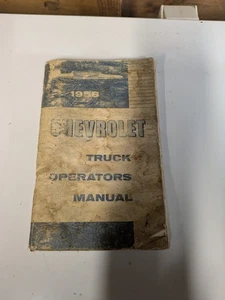 1958 **CHEVROLET TRUCK OPERATORS MANUAL** (112 PAGES) GENERAL MOTORS ORIGINAL! - Picture 1 of 5