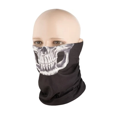 M-Tac Multifunktionstuch Schlauchschal Scarf Reaper Skull black Hut Staubmaske