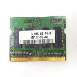 Samsung M471B2874DH1-CF8 (2)1GB RAM Memory Modules PC3-8500S DDR3-1066MHz 204pin - Picture 1 of 1