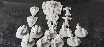 Discípulo de la peste de estragos nave nodriza flota de batalla sombría futura flota de guerra, OPR Foto 1 de 4