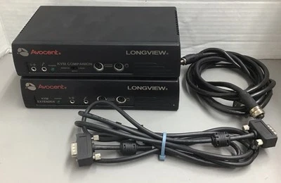 Avocent KVM Communication Transmitter And Receiver LV830-AM (b566) - Image 1 of 4