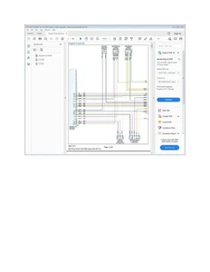 Diagrama de cableado a color Ford F-250 2023 (solo controles del motor) V8 7,3 L pdf - Imagen 1 de 1