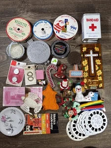 Junk Drawer Lot Trinkets Collectible Vintage/Modern Bric-a-brac Wholesale J11/12 - Picture 1 of 10