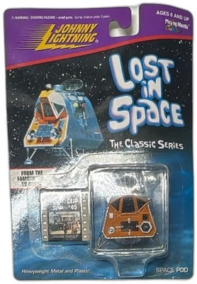 Johnny Lightning Lost In Space Classic Series Space Pod Diecast With Film Clip - Image 1 of 4