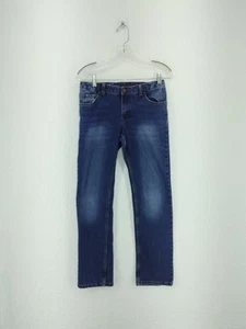 Lands End Jeans Girls 14 Blue Straight Leg Adjustable Item #2249 - Picture 1 of 10