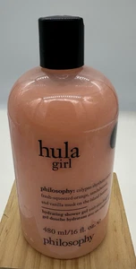 Philosophy Hula Girl Hydrating Shower Gel/ Bubble Bath 16 oz Brand New Sealed - Picture 1 of 4