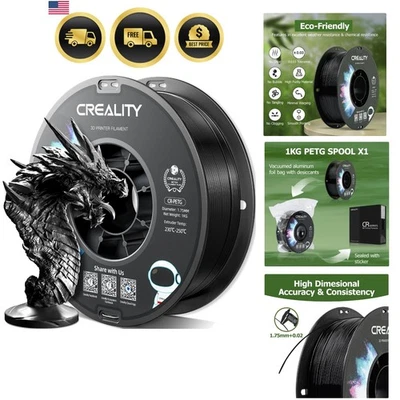 PETG Filament 1.75mm 1KG Strong Tough Odorless Moistureproof 3D Printing - Image 1 of 4