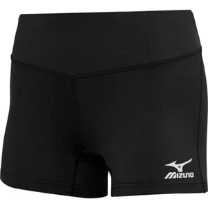 NWT Mizuno Vortex womens Volleyball Shorts - Black - 440202 - Picture 1 of 3