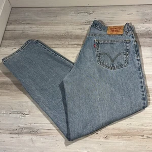 Vintage Levis 560 Jeans Herren 32x31 (34x32 Etikett) Loose Tapered Comfort Fit Y2K Denim - Bild 1 von 15