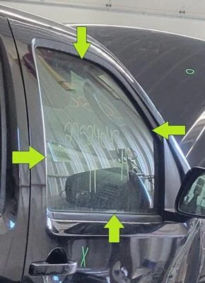 Nissan Pathfinder 2005-2012 pasajero derecho puerta delantera ventana de cristal Foto 1 de 4